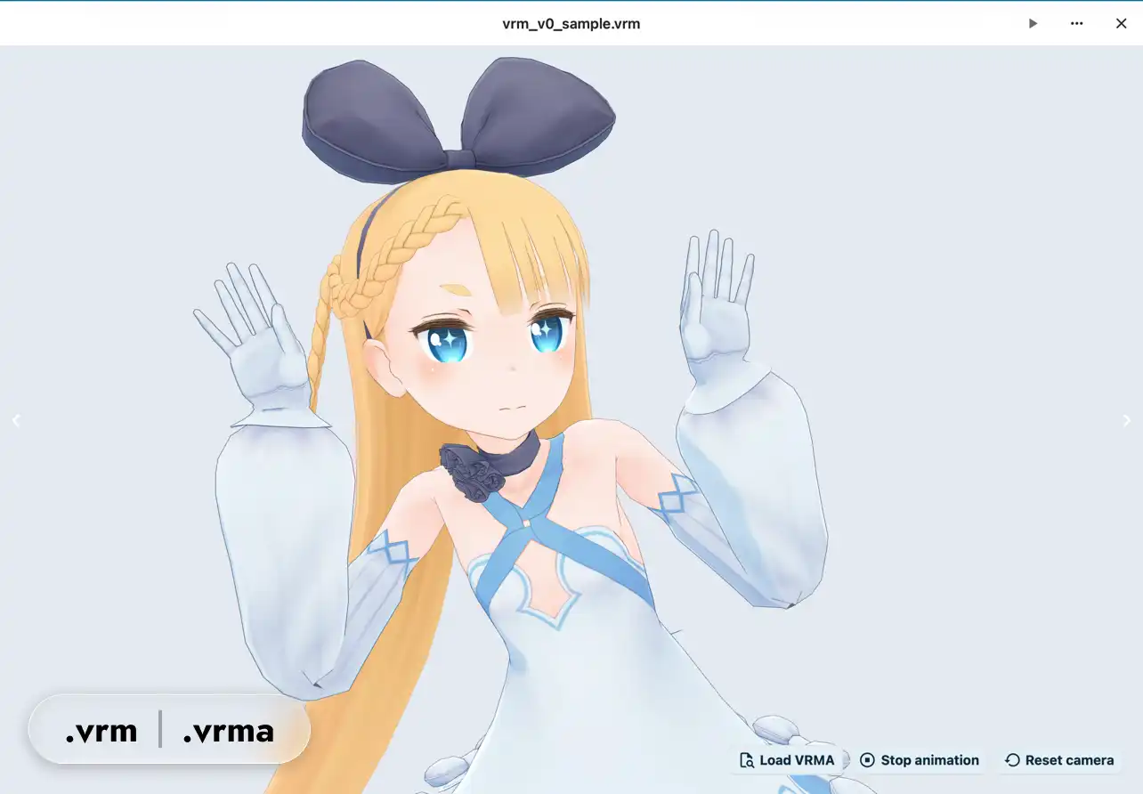 VRMビューワーのサムネイル